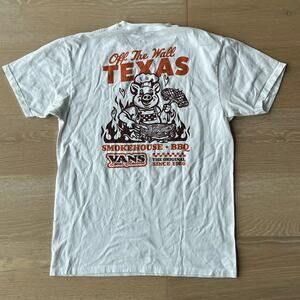 VANS Off The Wall UT Texas Smokehouse BBQ Local Classics Tee